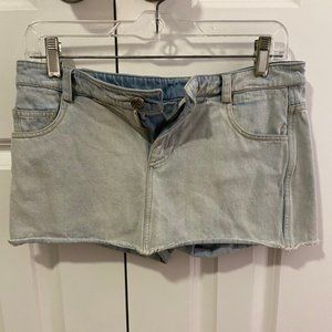 Sea Denim Mini Skort